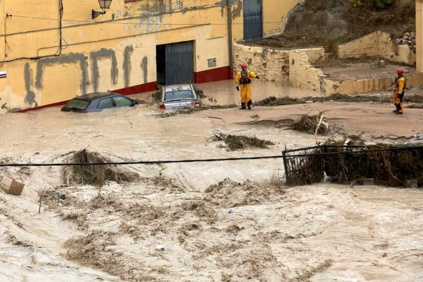 Graves inundaciones en Onteniente.