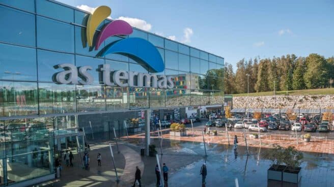 Centro comercial As Termas, en Lugo, uno de los activos de Lar España.
