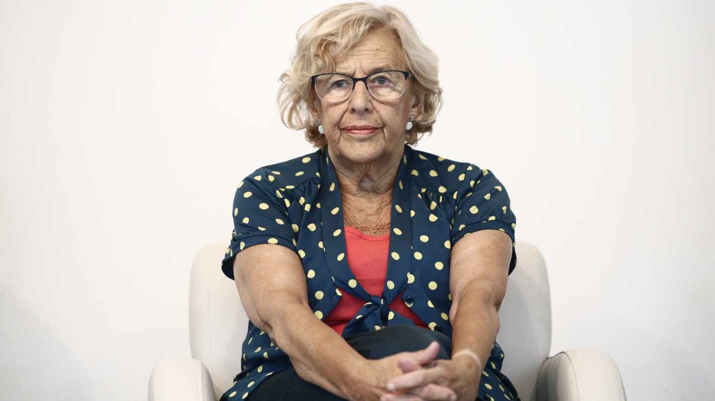Manuela Carmena, durante un acto en el mes de julio.