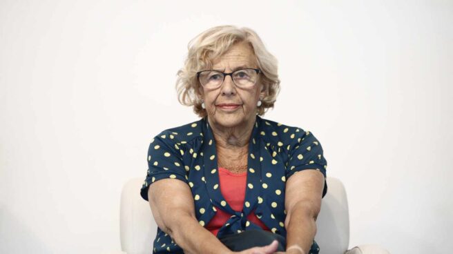 Manuela Carmena, durante un acto en el mes de julio.