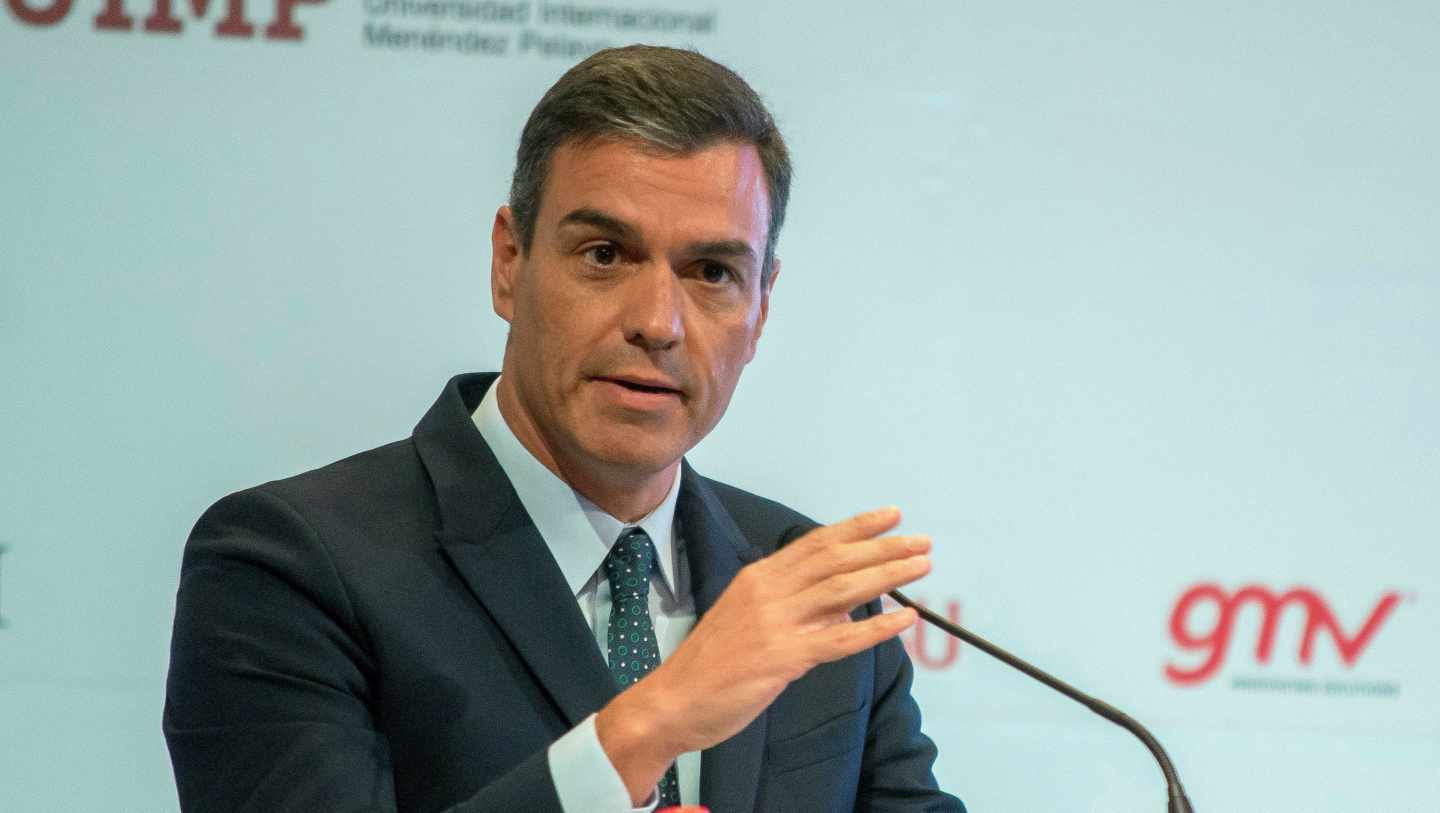 El presidente del Gobierno en funciones, Pedro Sánchez.