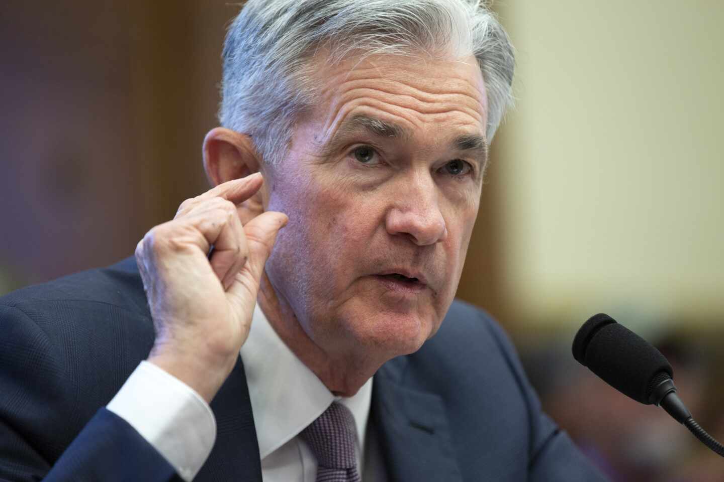 El presidente de la Fed, Jerome Powell.