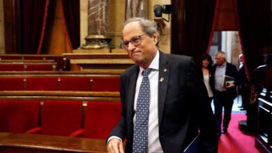 La JEC delega en el Parlament la destitución de Torra como presidente  de la Generalitat