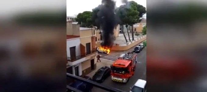 Un hombre acusado de incendio el coche de su expareja muere atropellado horas después