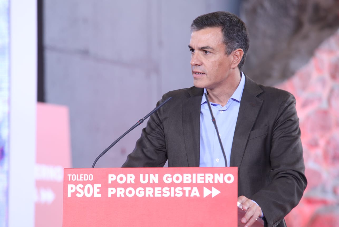 Pedro Sánchez en Toledo.