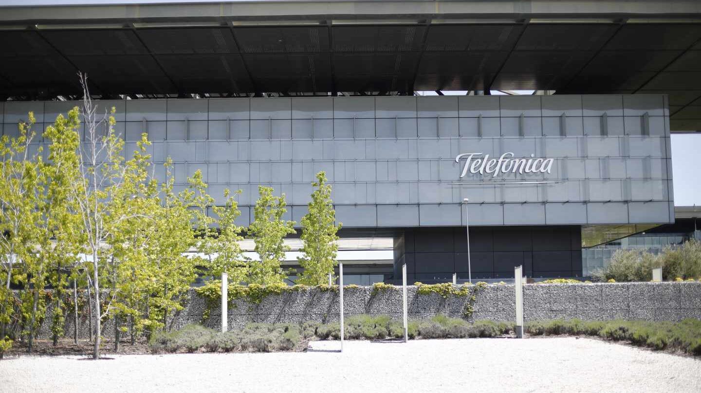 La sede central del Grupo Telefónica, en Madrid.