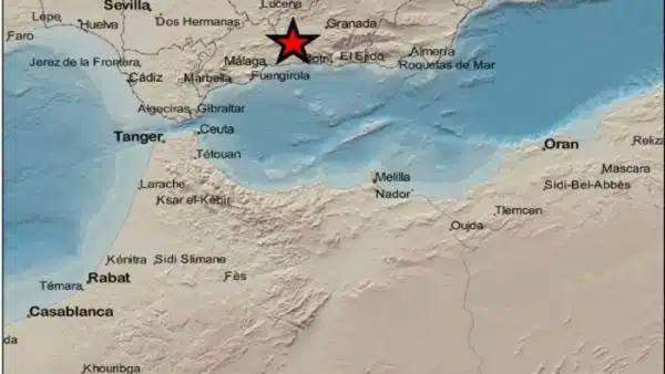 Registrado un terremoto de magnitud 3,0 en Alhama de Granada