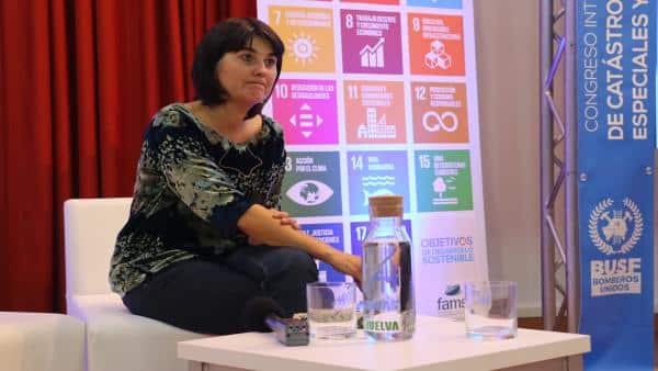 María Belón, superviviente del tsunami de Indonesia