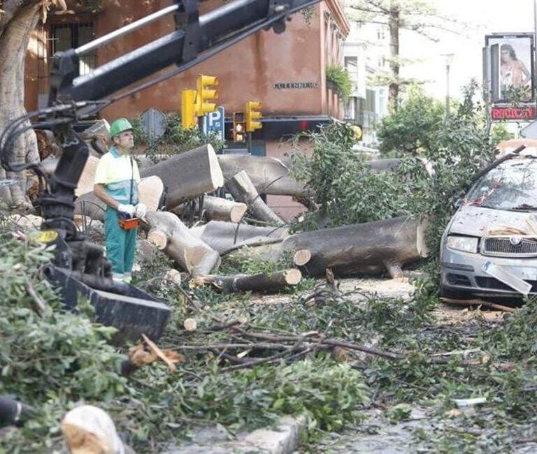 Un nuevo temporal que llega a la península dejará lluvias torrenciales