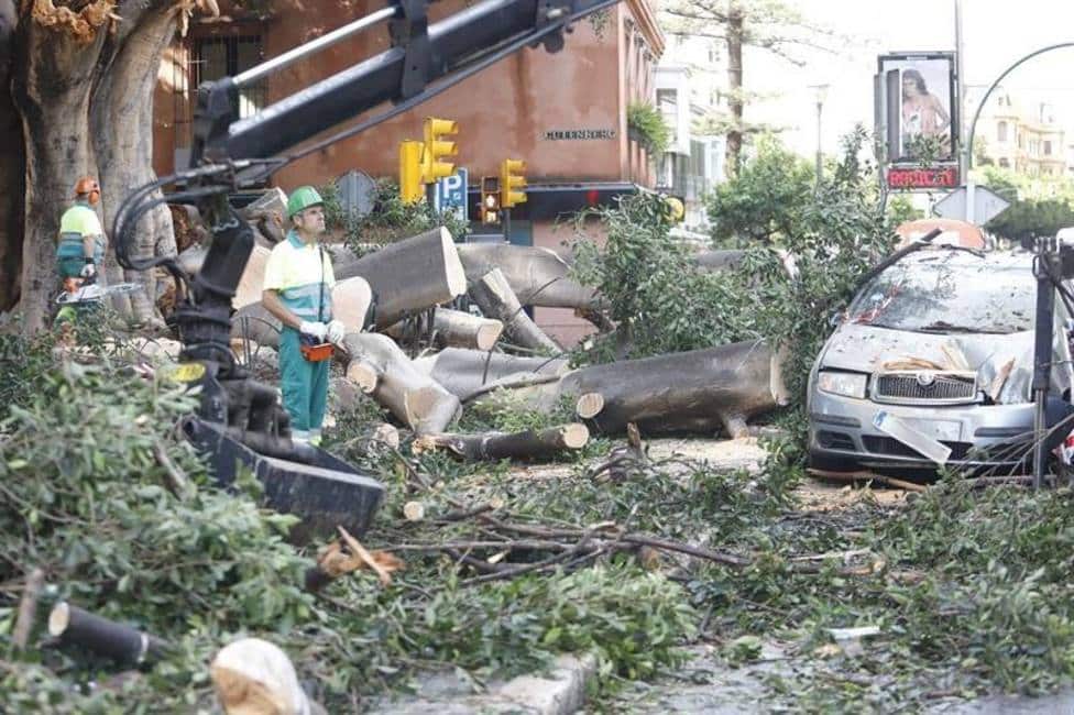 Un nuevo temporal que llega a la península dejará lluvias torrenciales