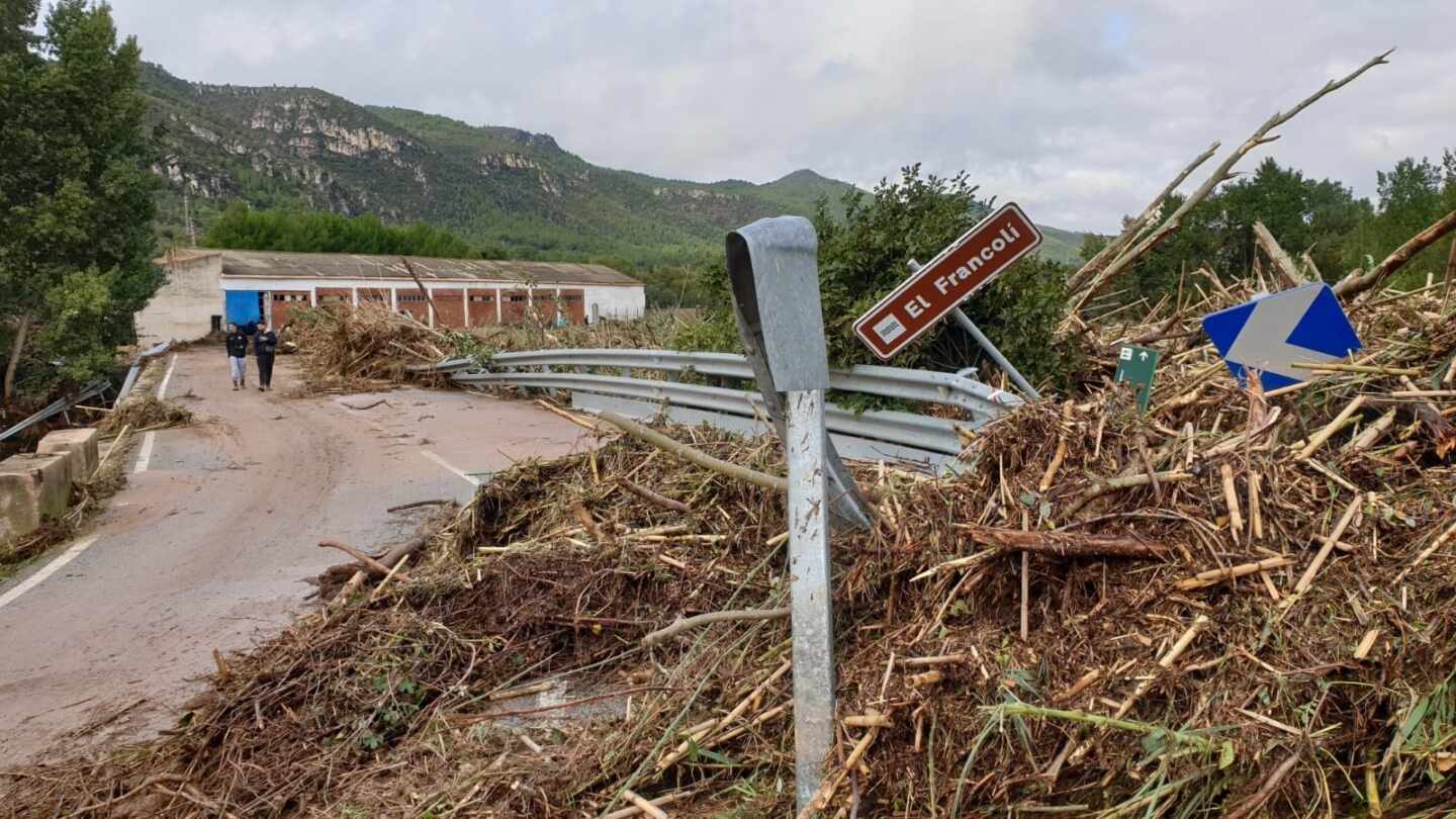 El hallazgo de un cadáver en un río de Tarragona eleva a dos las víctimas del temporal