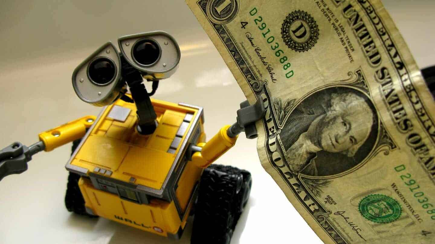 Ponga su dinero en manos de un robot