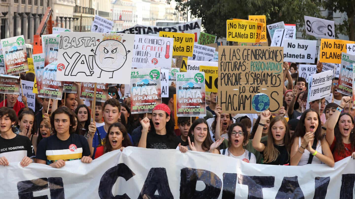 Manifestación ecologista