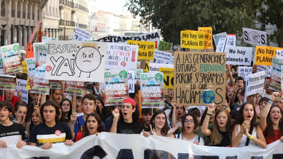 Manifestación ecologista