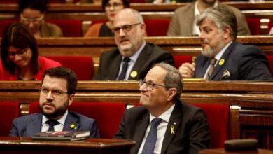 El Parlament ratifica a Torra contra "el golpe de Estado"