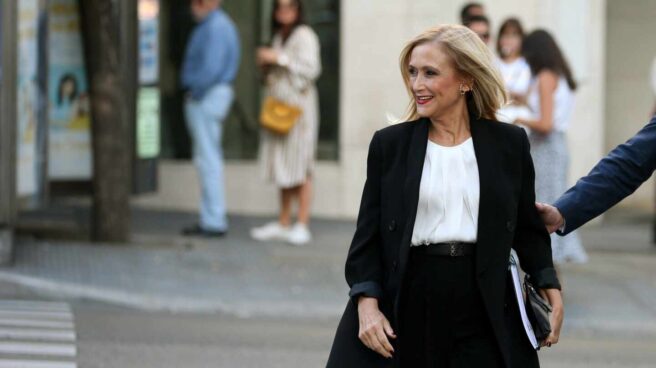 Llegada de Cristina Cifuentes a la Audiencia Nacional.