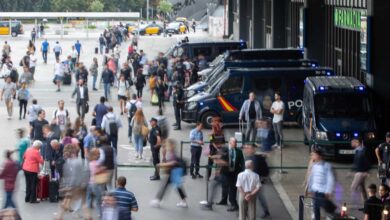 Protestas en las estaciones de metro y en las universidades de Cataluña tras la sentencia