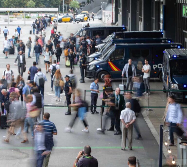 Protestas en las estaciones de metro y en las universidades de Cataluña tras la sentencia