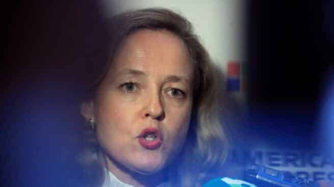 La ministra de Economía en funciones, Nadia Calviño