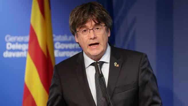 Carles Puigdemont, en Bruselas.