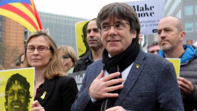 Puigdemont queda en libertad sin fianza tras comparecer ante la Justicia belga