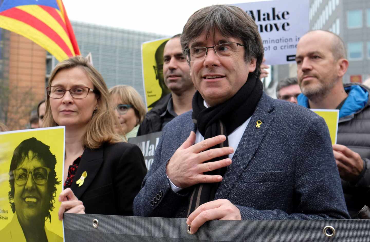 Puigdemont queda en libertad sin fianza tras comparecer ante la Justicia belga