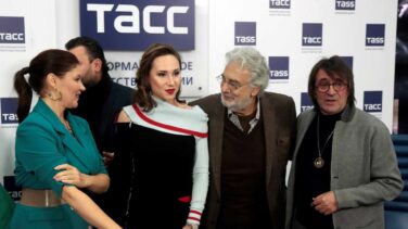 Plácido Domingo sortea en Moscú las preguntas sobre las acusaciones de abuso sexual