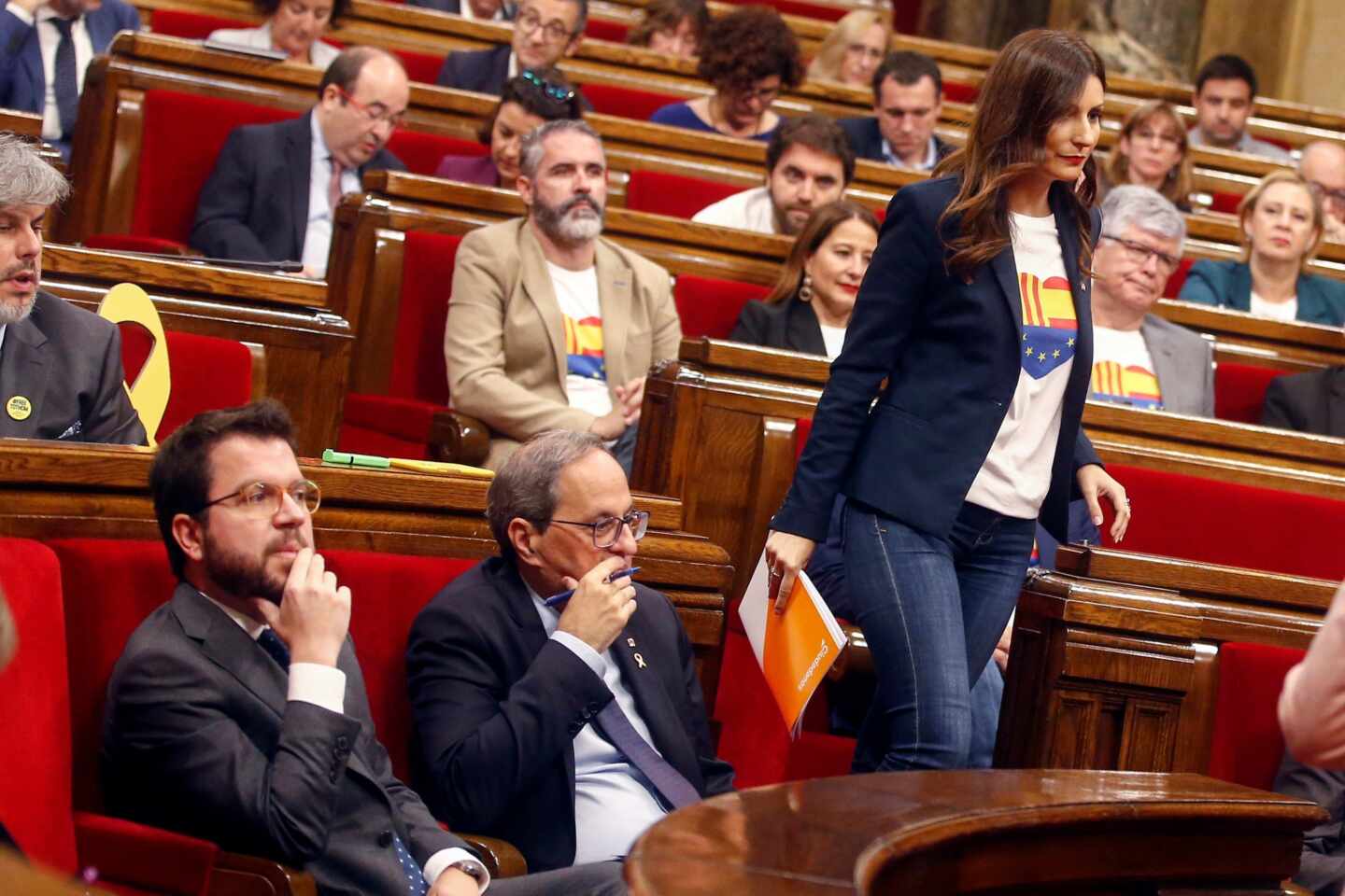 Cs recurre los presupuestos catalanes para propiciar el cierre del Parlament