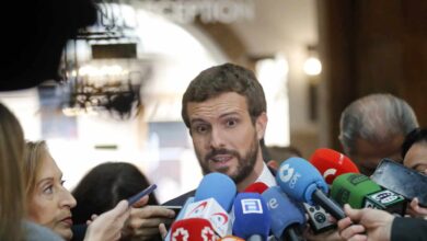 Casado lamenta las cifras del paro y critica al PSOE: "En cuanto llega al gobierno vuelve la crisis"