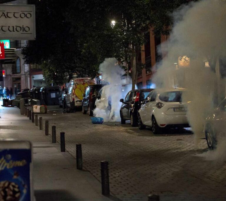 La Fiscalía pide prisión para tres de los detenidos durante las protestas por el procés en Madrid