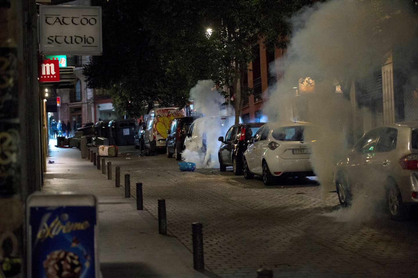 La Fiscalía pide prisión para tres de los detenidos durante las protestas por el procés en Madrid