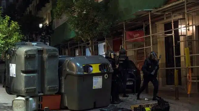 Más de 25 heridos y 12 detenidos en Madrid en la manifestación contra la sentencia del 'procés'