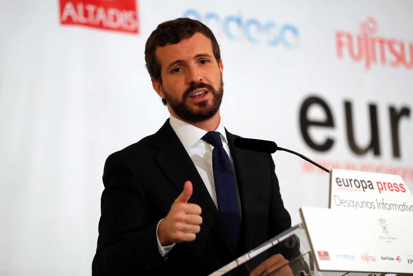 El PP testó la barba de Casado en un 'focus group' con votantes: "Le da madurez"