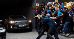 Cuando Pedro Sánchez visitó Barcelona protegido por un subfusil MP-5