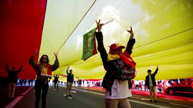 Vox concentra a miles de personas en Colón en defensa de la unidad de España