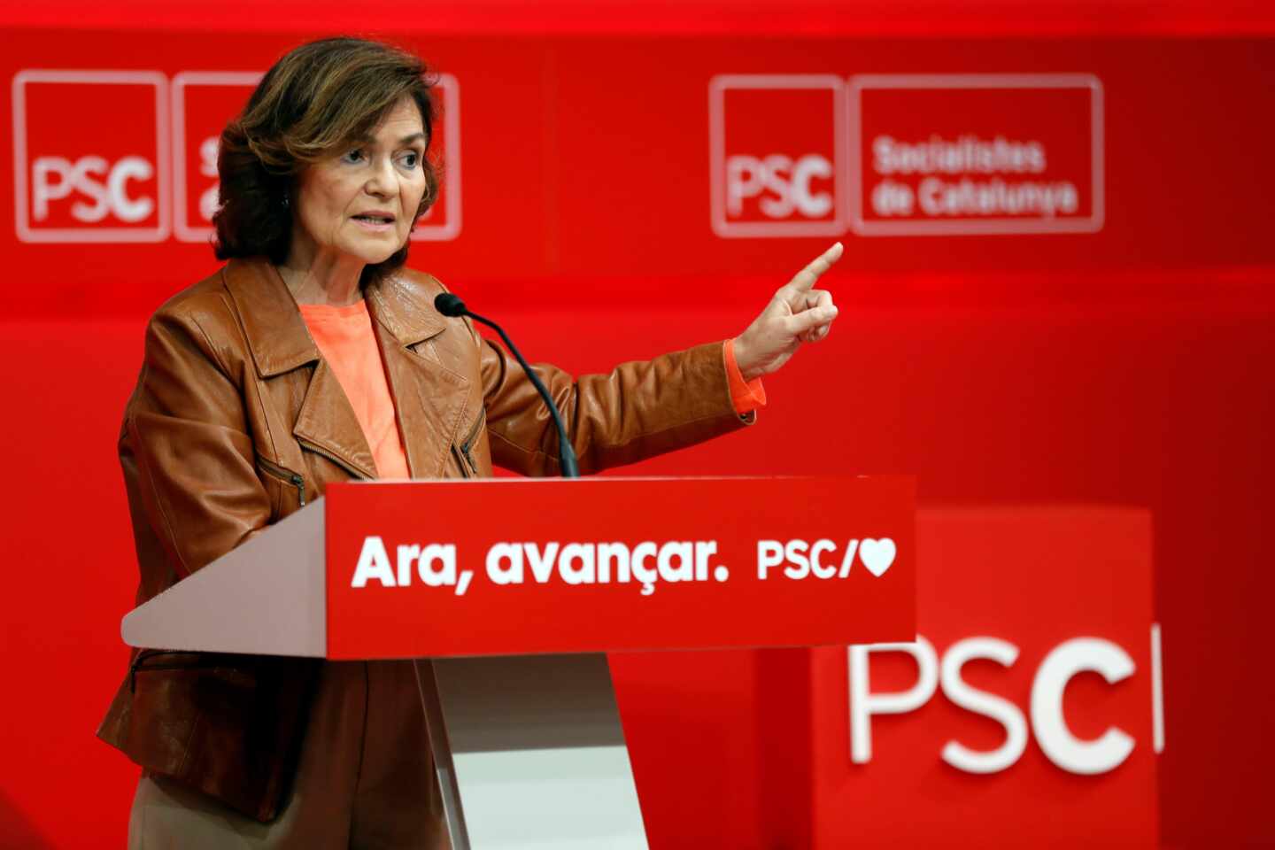 Carmen Calvo responde a Torra: "El derecho a la autodeterminación no existe"
