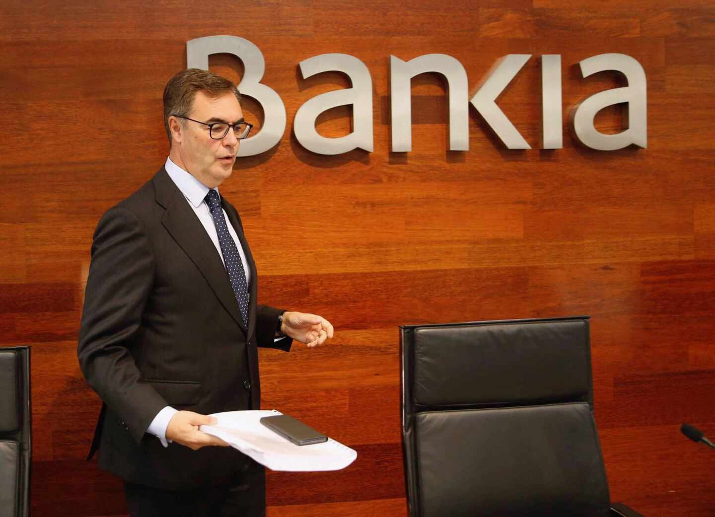 Bankia rehuye la polémica de los depósitos: "Lo razonable es no cobrar a particulares"