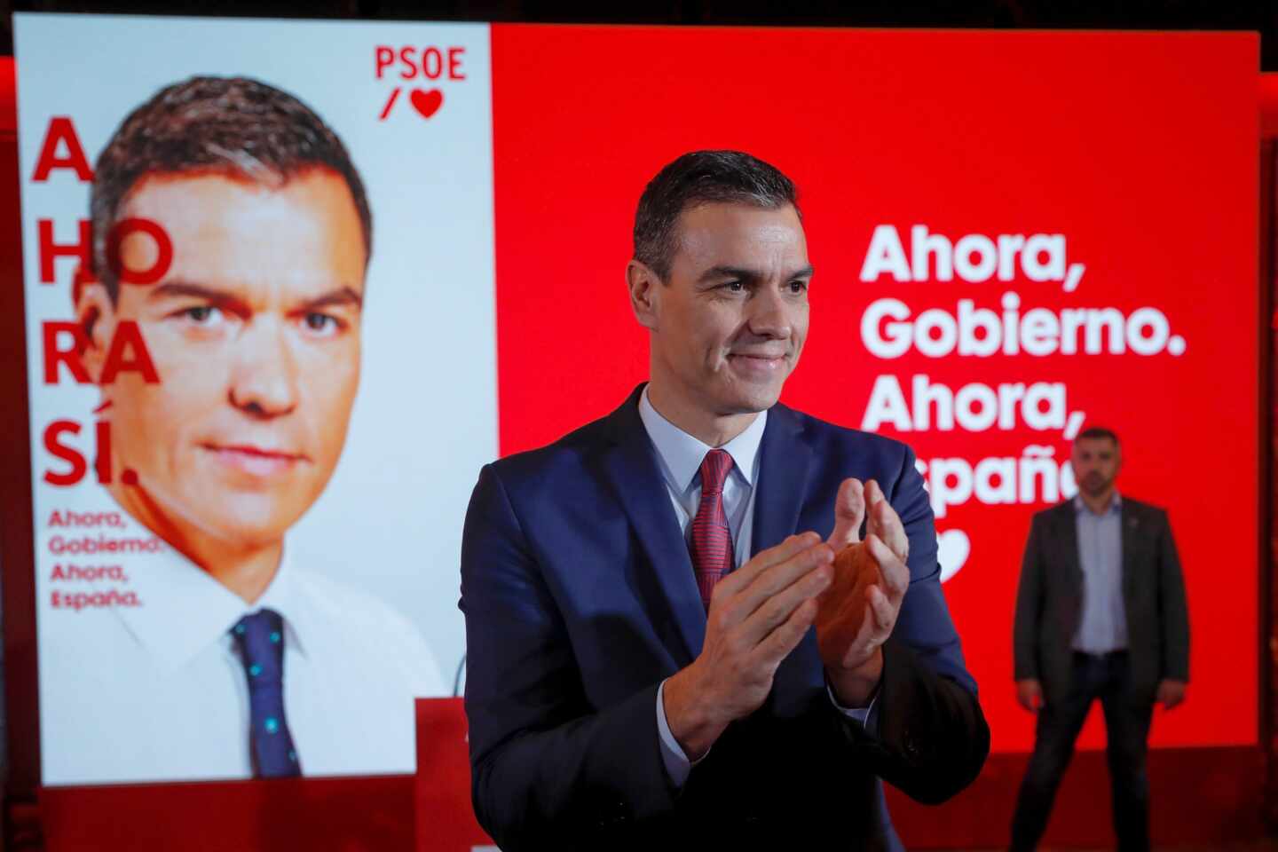 Sánchez planta a los empresarios para ir a un acto electoral del PSOE