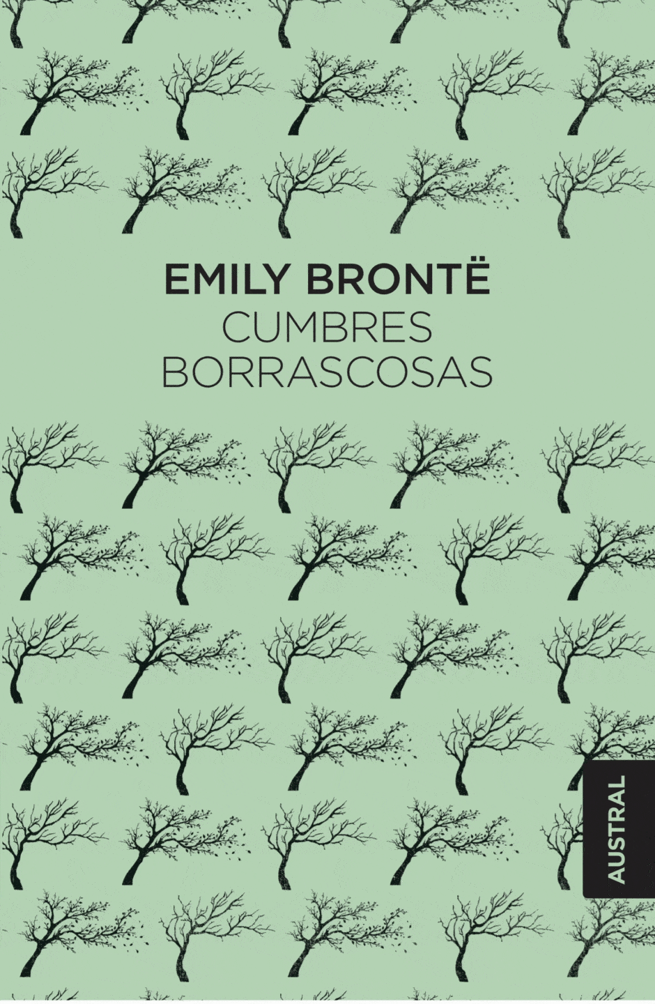 Portada del libro "Cumbres borrascosas", de Emily Brontë