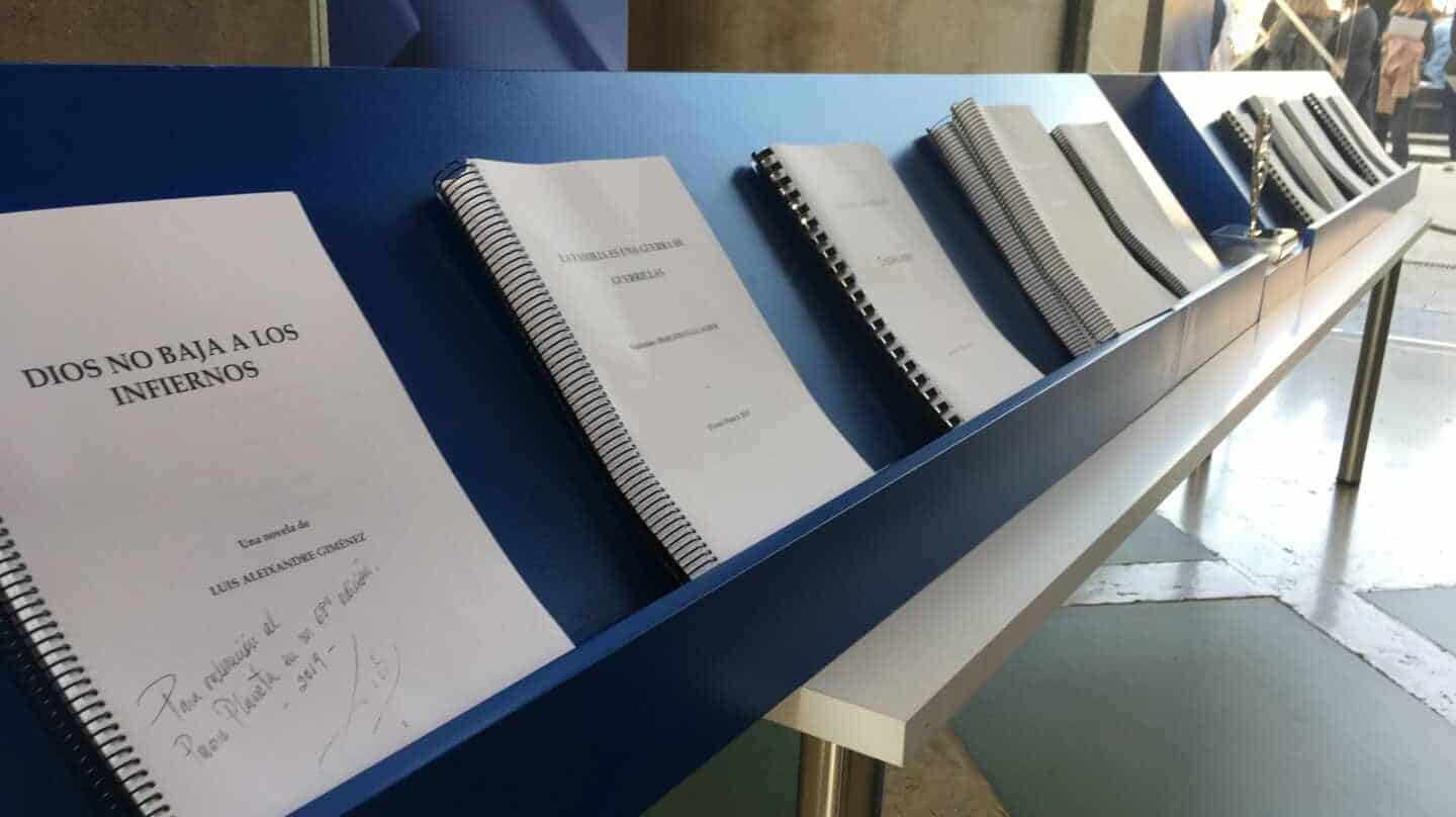 Originales seleccionados para el Premio Planeta