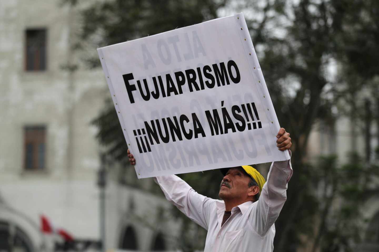 Protesta en Lima