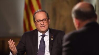 Torra, en defensa de Tsunami Democràtic: "Combatiré que se criminalice la desobediencia civil"