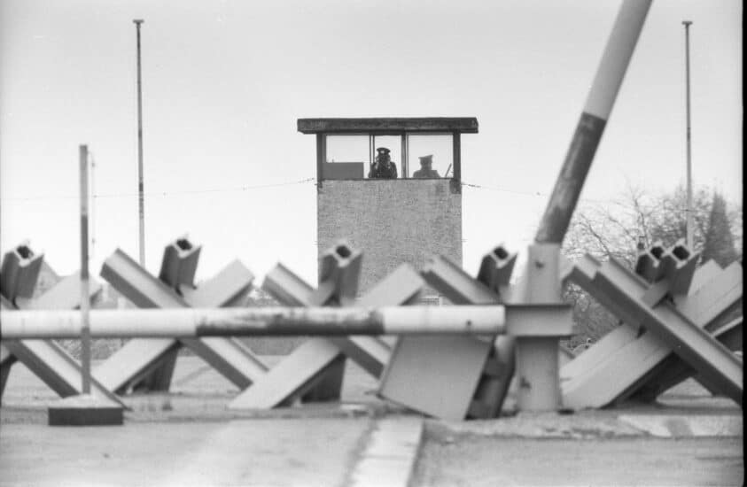 Muro de Berlín-espías