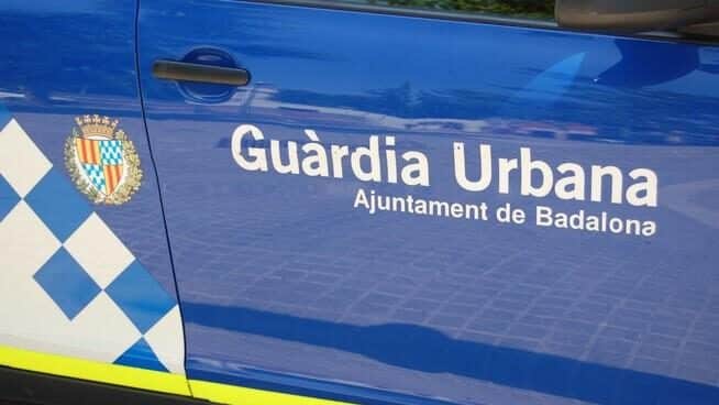 Vehículo de la Guardia Urbana de Badalona