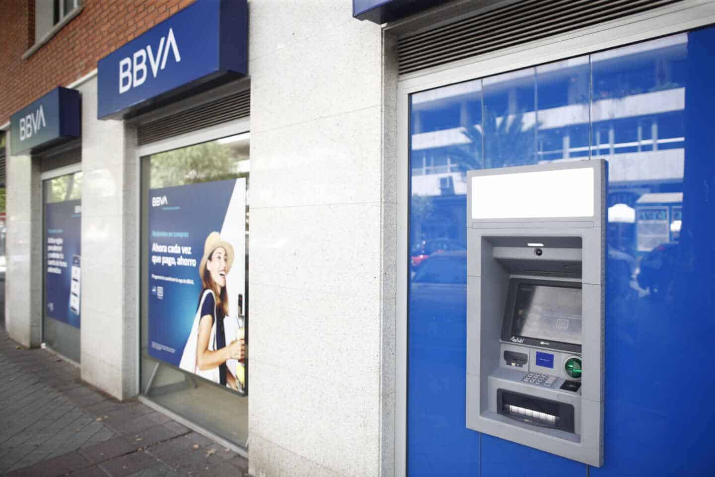 Una oficina de BBVA.