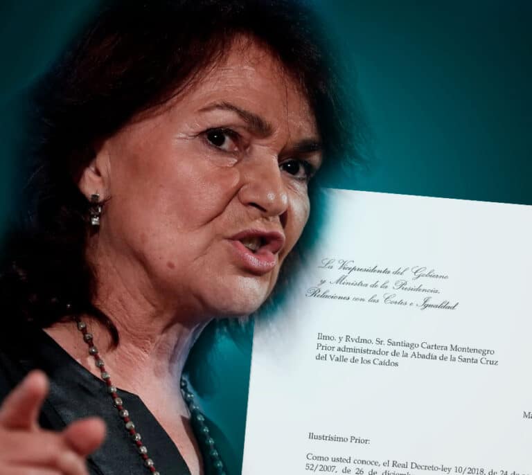 Carta de Calvo al prior: le da 5 días para decir si deniega la autorización