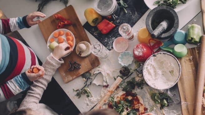 cocinando