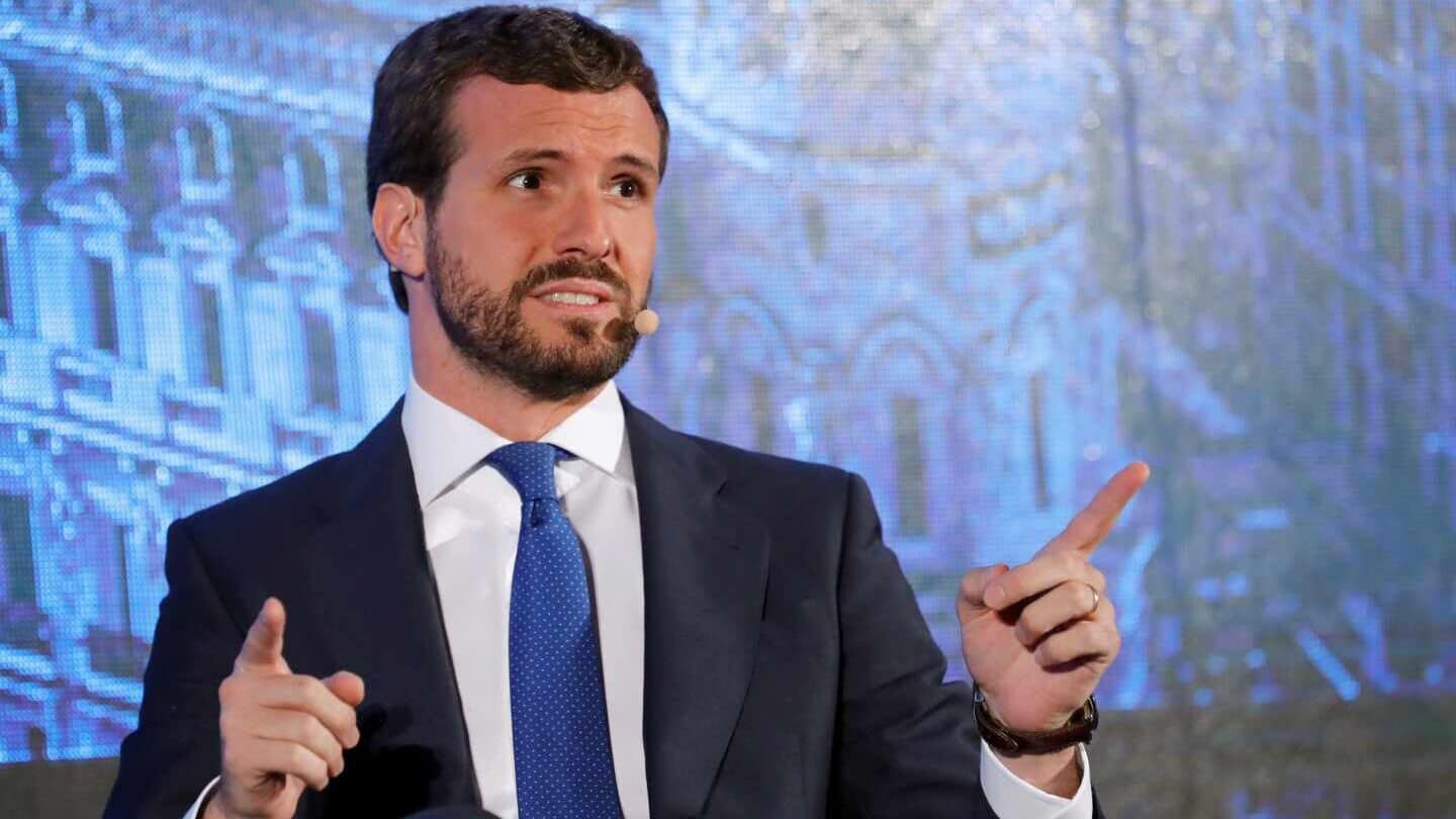 El pronóstico de Casado: "Diez diputados arriba o abajo con el PSOE"