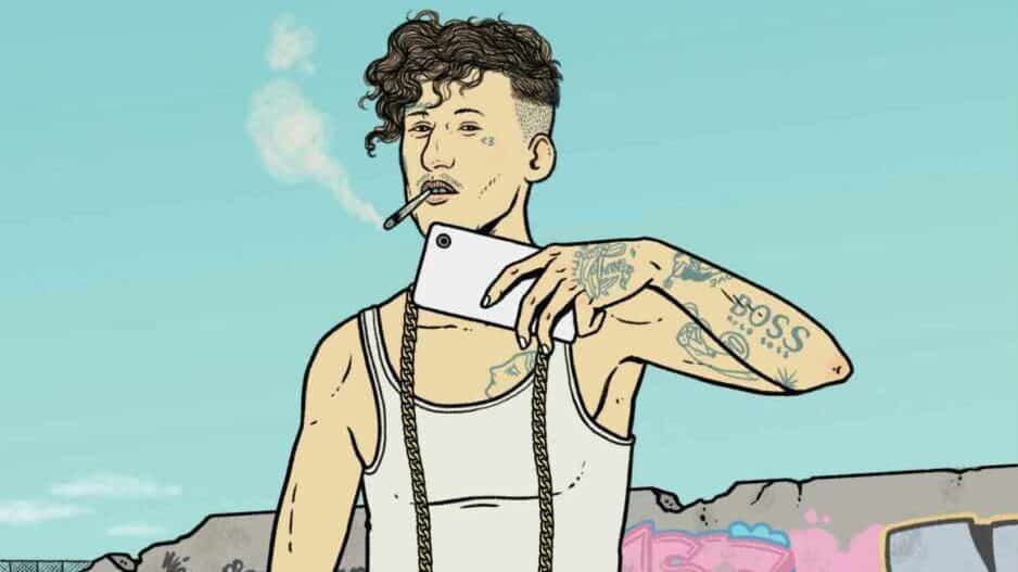 Yung Beef pide la retirada de un libro sobre el trap por usar una caricatura suya en la portada