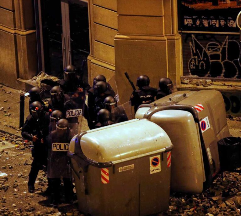 18-O, el día que llovieron piedras sobre Barcelona